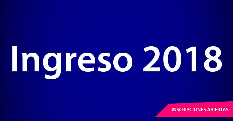 Ingreso 2018