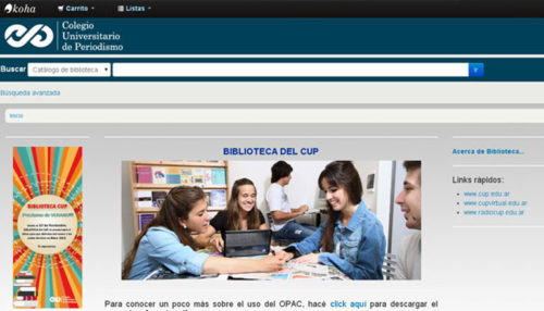 Biblioteca virtual del CUP