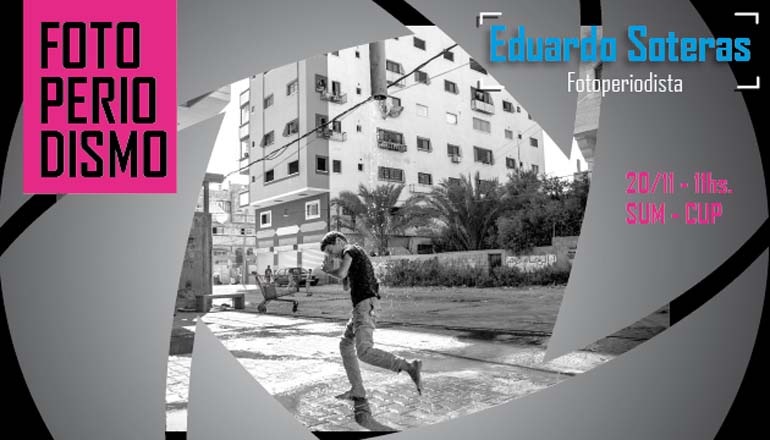 Charla de Fotoperiodismo en el CUP