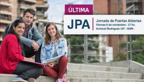 Última Jornada de Puertas Abiertas
