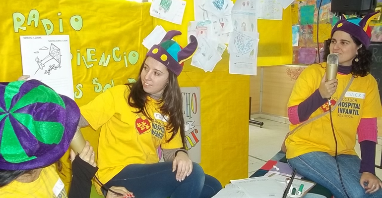 Práctica en la radioteca. El silencio no es salud