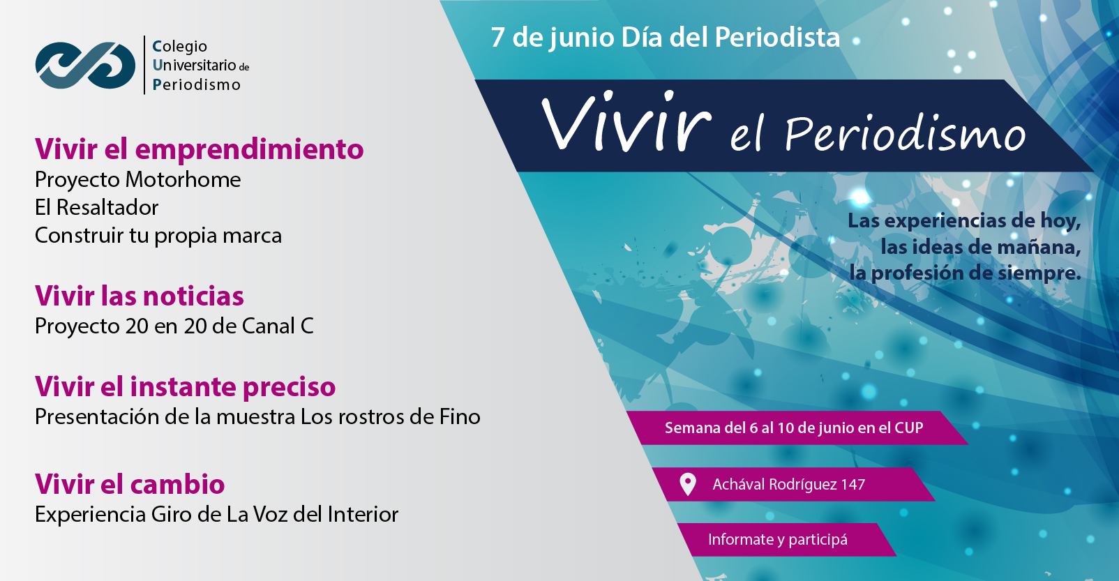 Semana del Periodista en el CUP
