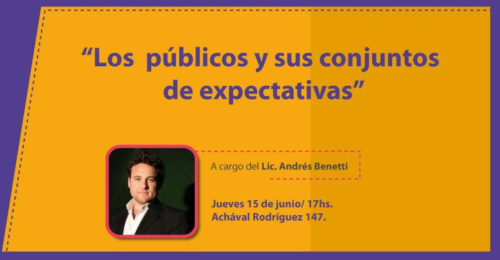Invitación especial: Los públicos y sus conjuntos de expectativas
