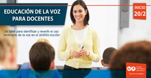 Educación de la voz para docentes
