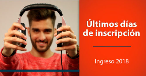 Últimos días de inscripción