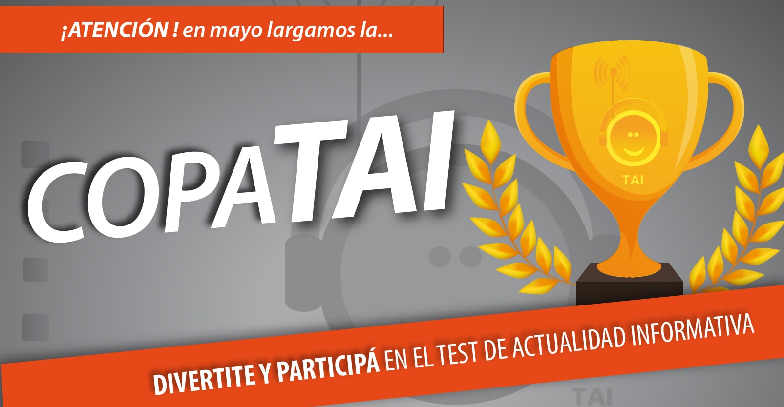 En mayo largamos la COPA TAI