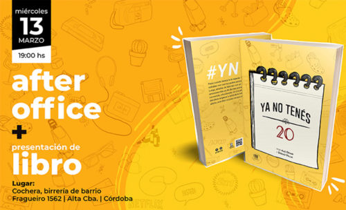 Presentación de libro: Ya no tenés 20