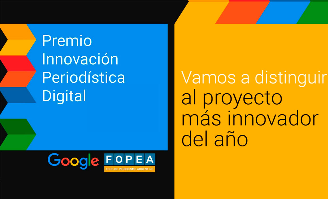 Premio a la innovación periodística y digital 2019