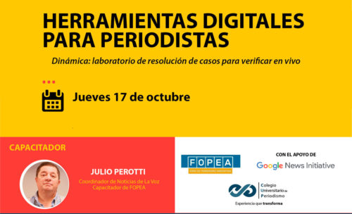Herramientas Digitales para Periodistas