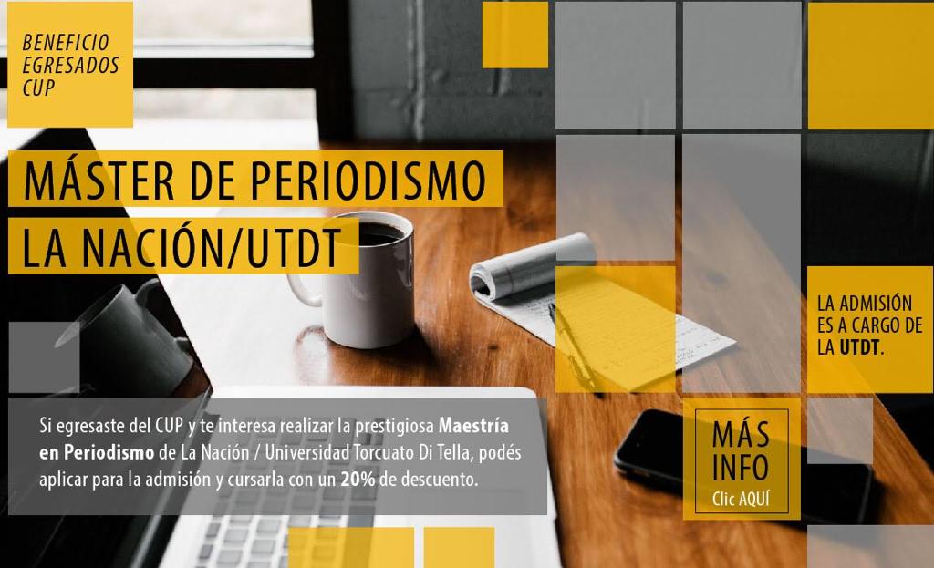 Beneficio en Máster de LN/UTDT