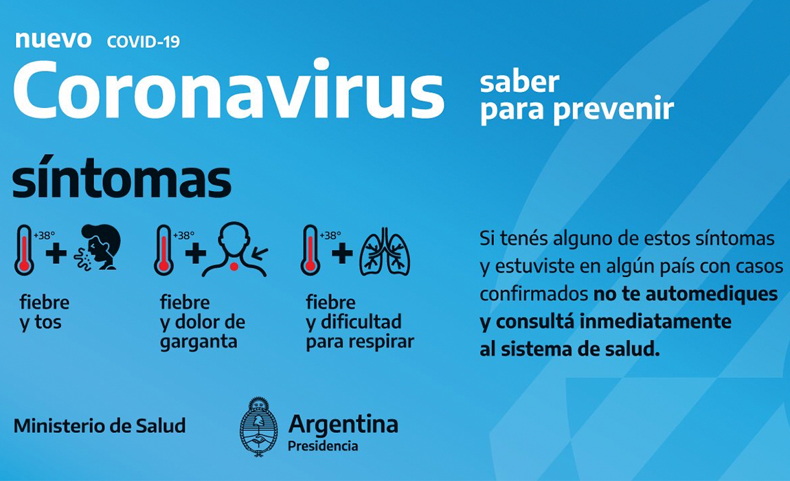 Coronavirus – Prevención en el CUP