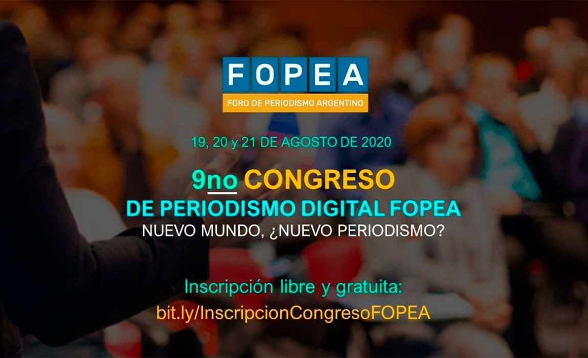 9no Congreso de Periodismo Digital FOPEA