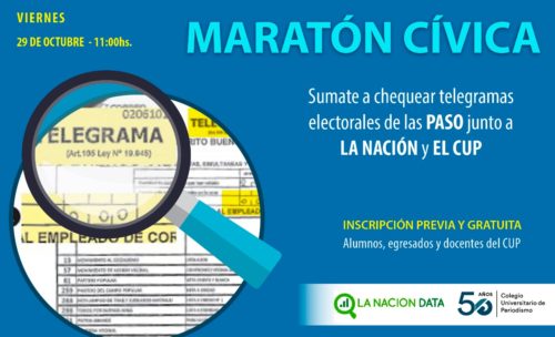 Maratón Cívica: Telegramas Paso 2021