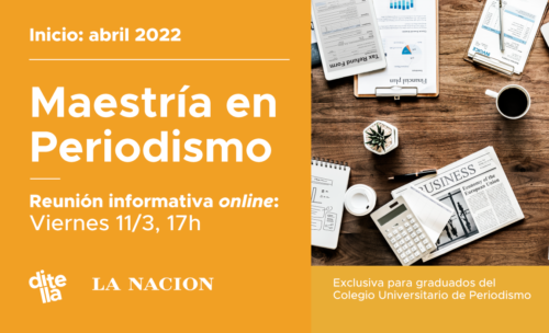 Reunión informativa – Maestría en Periodismo