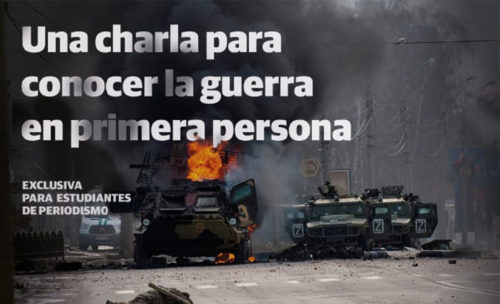 Una charla para conocer la guerra en primera persona