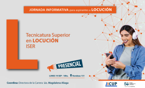 Jornada informativa de Locución