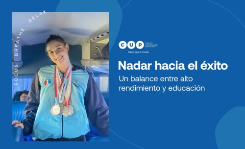 «Nadar hacia el éxito: un balance entre alto rendimiento y educación» por Francesca Rossi